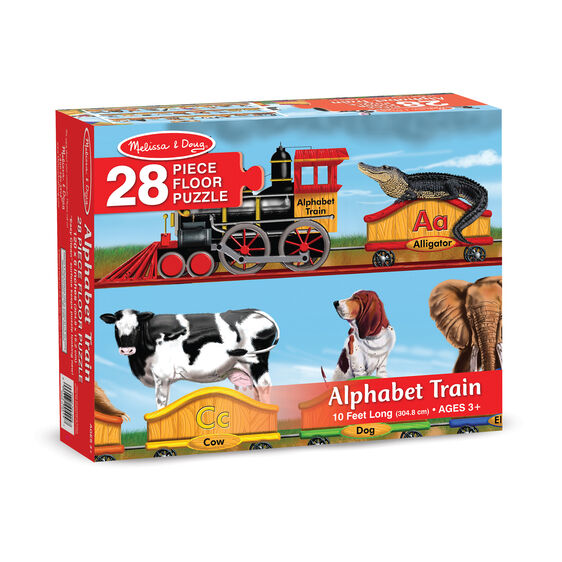 Melissa & Doug - Alphabet Train 28pc Puzzle