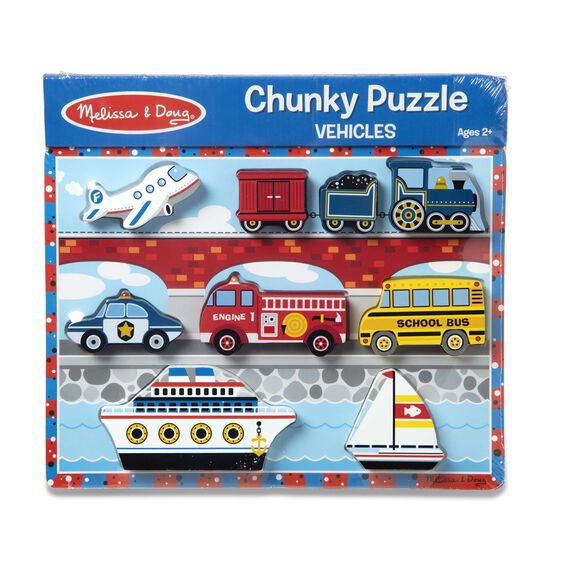 Melissa & Doug - Chunky Puzzle Vehicles