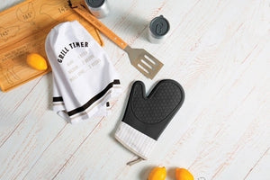 C.R. Gibson - Grill Silicone Pot Holder & Towel Set