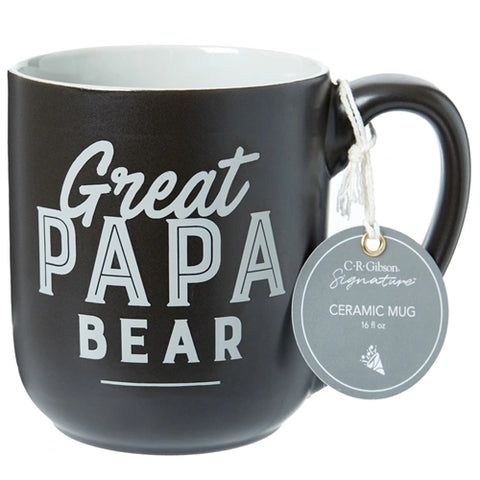 C.R. Gibson - 16oz Great Papa Bear Mug