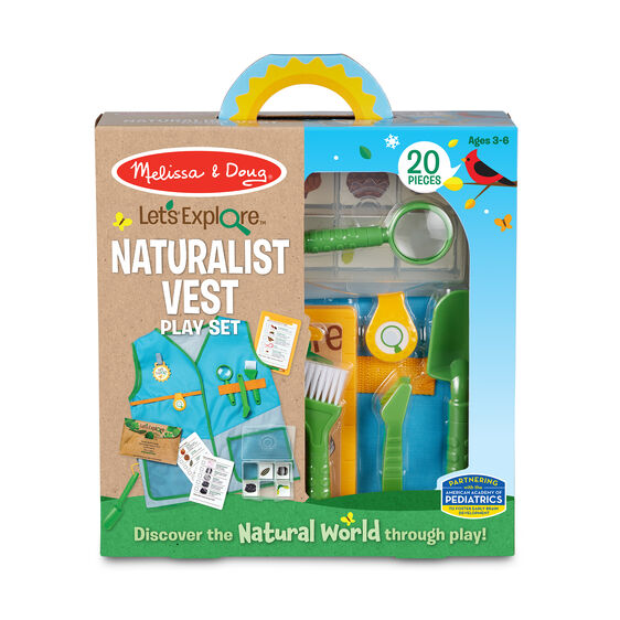 Melissa & Doug - Let's Explore Naturalist Vest Play Set