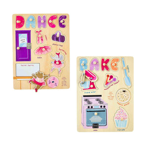 Mudpie- Girl Busy Board Puzzles #10760179