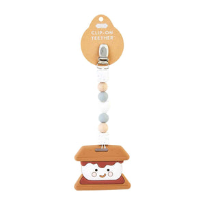 Mudpie- S'mores Clip-On Teether #10770015