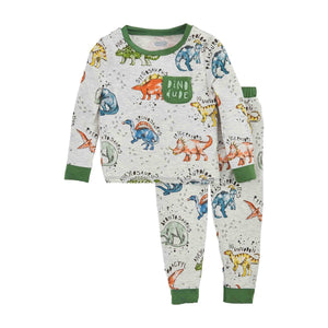 Mudpie-Green Dino Pajama Set #10860089