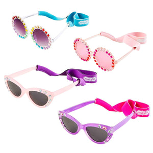 Mudpie- Toddler Girl Sunglasses & Strap Sets #12600274