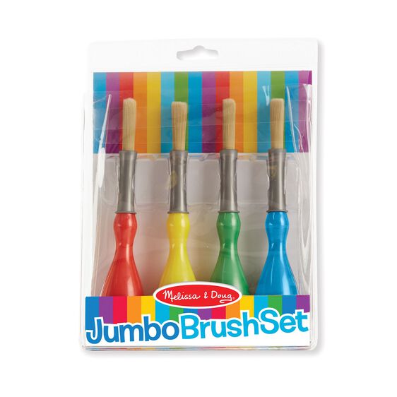 Jumbo Paint Brush Set (Set of 4)