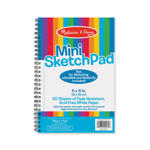 Mini Sketch Pad (6" x 9")