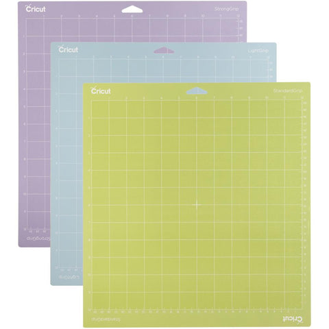 Cricut Adhesive Back Cutting Mats 12"X12" 3/Pkg