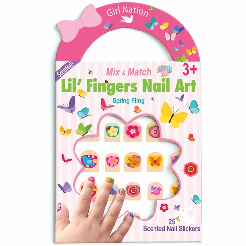 Girl Nation- Lil Finger Nail Art