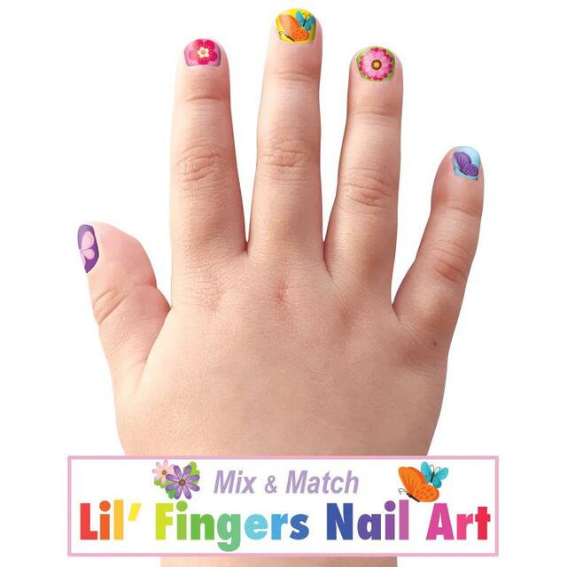 Girl Nation- Lil Finger Nail Art