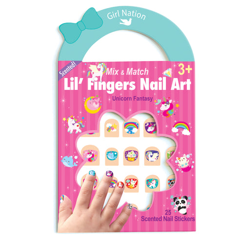Girl Nation- Lil Finger Nail Art