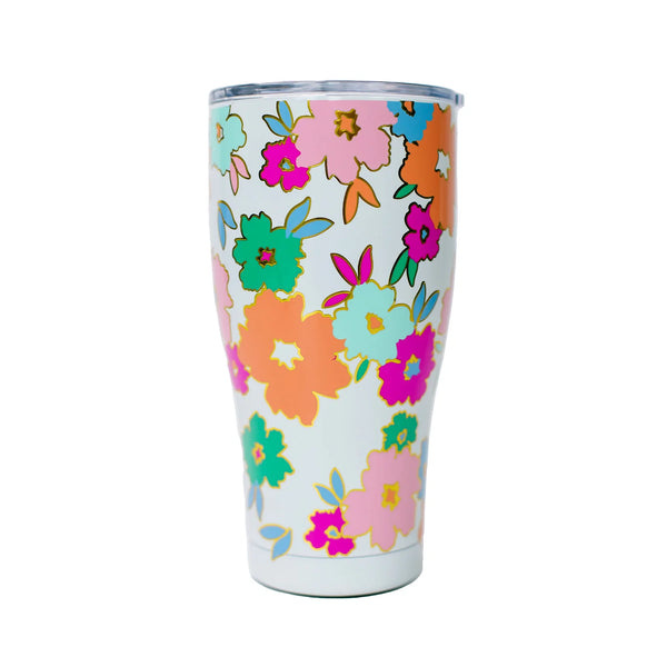Mary Square- Stainless Large Curved Tumbler