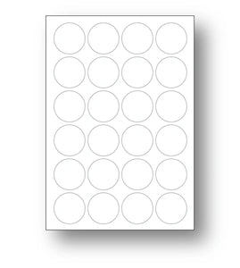 Dry Erase Labels Dot Wallies