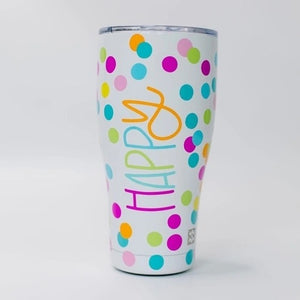 Mary Square- Stainless Large Curved Tumbler