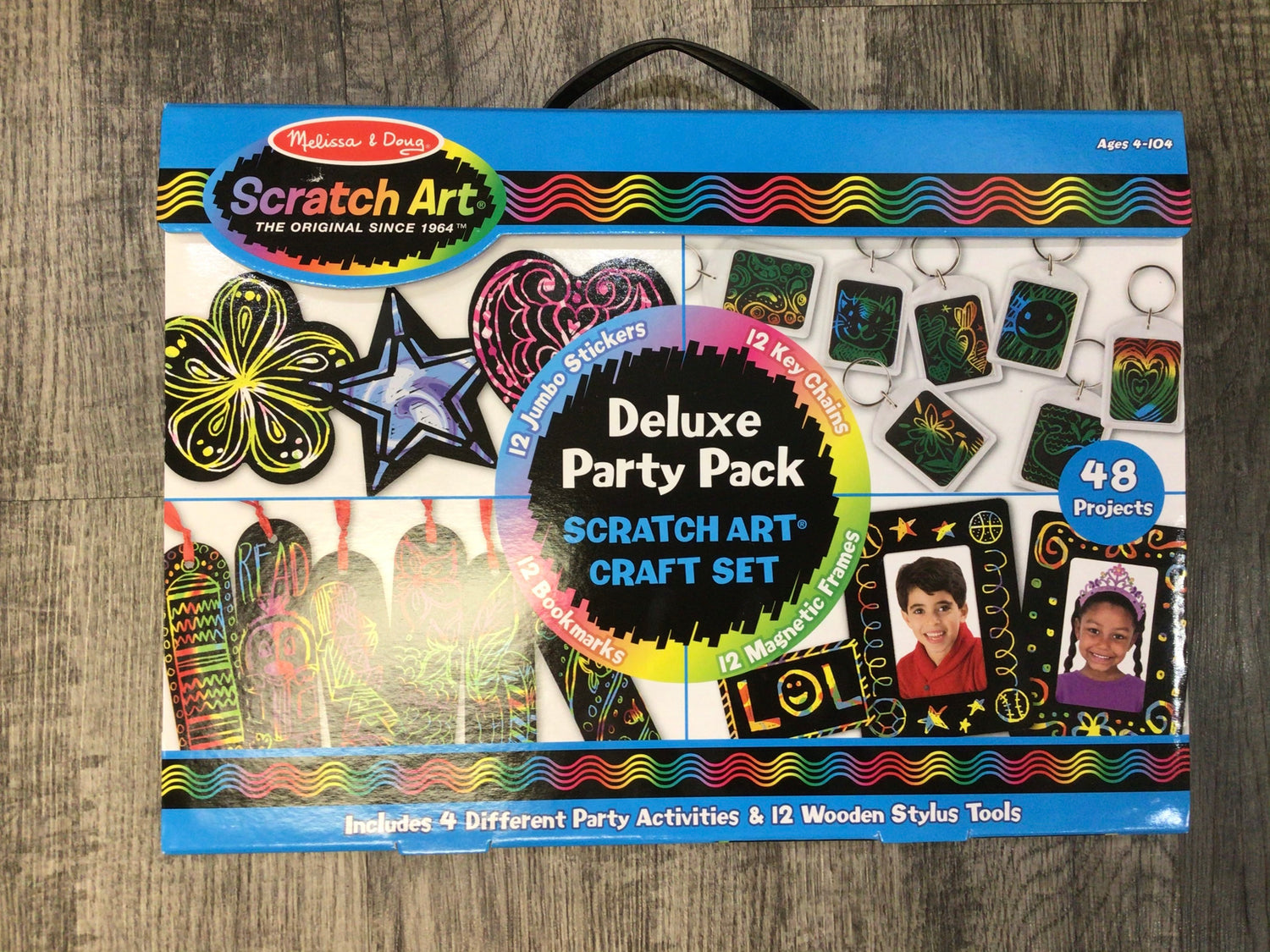 Scratch Art Deluxe Party Pack