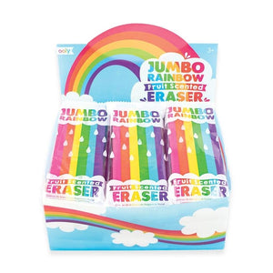 Ooly- Jumbo Rainbow Fruit Scented Eraser