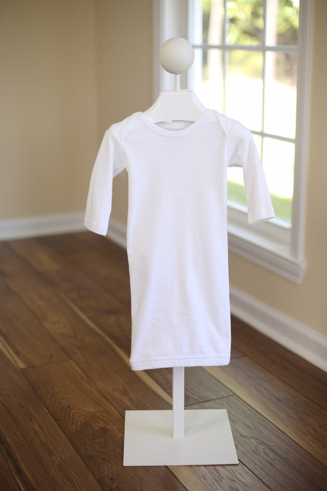 Barefoot White Day Gown Blank