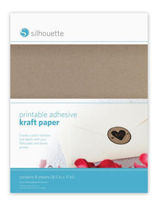 Printable Adhesive Kraft Paper