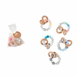 Mudpie- Silicone & Wood Teether #12600112